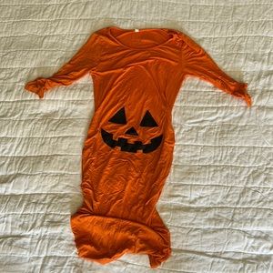 Maternity Pumpkin Dress